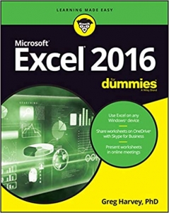 کتاب Excel 2016 For Dummies (For Dummies (Computers)) 
