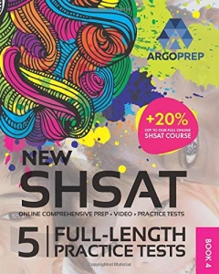 کتاب SHSAT Prep by ArgoPrep: NEW SHSAT + 5 Full-Length Practice Tests + Online Comprehensive Prep + Video + Practice Tests (Ultimate SHSAT Prep by ArgoPrep)