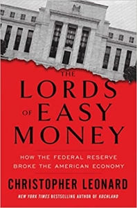 جلد معمولی سیاه و سفید_کتاب The Lords of Easy Money: How the Federal Reserve Broke the American Economy