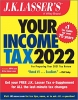 جلد معمولی سیاه و سفید_کتاب J.K. Lasser's Your Income Tax 2022: For Preparing Your 2021 Tax Return