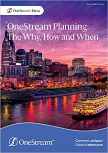 جلد معمولی سیاه و سفید_کتاب OneStream Planning: The Why, How and When