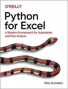 جلد معمولی سیاه و سفید_کتاب Python for Excel: A Modern Environment for Automation and Data Analysis