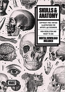 کتاب Skulls & Anatomy: Copyright Free Vintage Illustrations for Artists and Designers