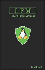 جلد سخت سیاه و سفید_کتاب LFM: Linux Field Manual