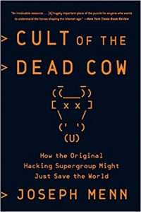جلد سخت رنگی_کتاب Cult of the Dead Cow