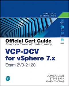 کتاب VCP-DCV for vSphere 7.x (Exam 2V0-21.20) Official Cert Guide (VMware Press Certification) 