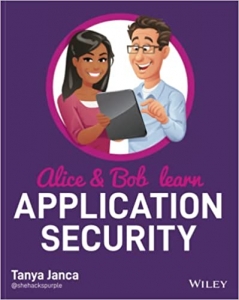 جلد سخت سیاه و سفید_کتاب Alice and Bob Learn Application Security