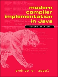 جلد معمولی سیاه و سفید_کتاب Modern Compiler Implementation in Java