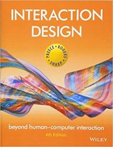 جلد معمولی سیاه و سفید_کتاب Interaction Design: Beyond Human-Computer Interaction