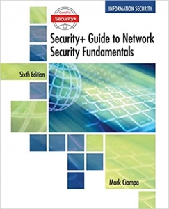 جلد معمولی سیاه و سفید_کتاب CompTIA Security+ Guide to Network Security Fundamentals - Standalone Book 