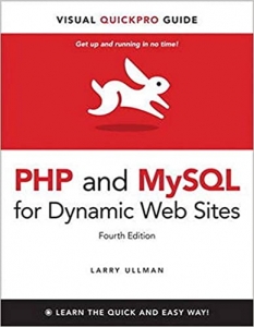 جلد معمولی سیاه و سفید_کتاب PHP and MySQL for Dynamic Web Sites: Visual QuickPro Guide 4th Edition