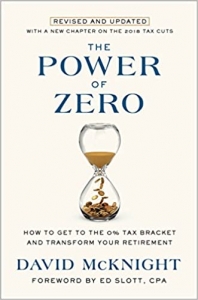 جلد سخت رنگی_کتاب The Power of Zero, Revised and Updated: How to Get to the 0% Tax Bracket and Transform Your Retirement