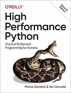 جلد سخت سیاه و سفید_کتاب High Performance Python: Practical Performant Programming for Humans 2nd Edition