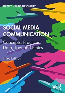 جلد سخت سیاه و سفید_کتاب Social Media Communication 3rd Edition