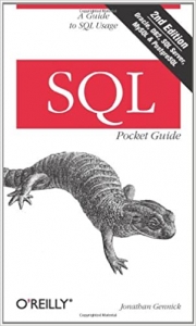 جلد سخت سیاه و سفید_کتاب SQL Pocket Guide (Pocket Reference (O'Reilly)) Second Edition