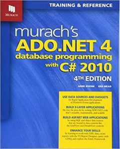 کتاب Murach's ADO.NET 4 Database Programming with C# 2010 (Murach: Training & Reference)