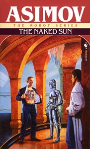 جلد معمولی سیاه و سفید_کتاب The Naked Sun (The Robot Series Book 2) 