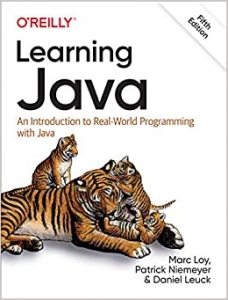 جلد سخت سیاه و سفید_کتاب Learning Java: An Introduction to Real-World Programming with Java