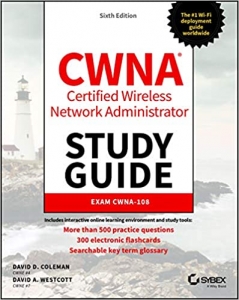 جلد سخت رنگی_کتاب CWNA Certified Wireless Network Administrator Study Guide: Exam CWNA-108