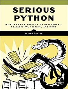 جلد معمولی سیاه و سفید_کتاب Serious Python: Black-Belt Advice on Deployment, Scalability, Testing, and More