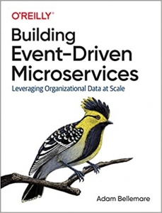 جلد سخت سیاه و سفید_کتاب Building Event-Driven Microservices: Leveraging Organizational Data at Scale