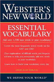 خرید اینترنتی کتاب Webster&#39;s New World Essential Vocabulary for SAT and GRE اثر David Alan Herzog
