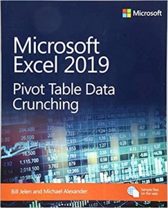 جلد سخت سیاه و سفید_کتاب Microsoft Excel 2019 Pivot Table Data Crunching (Business Skills)