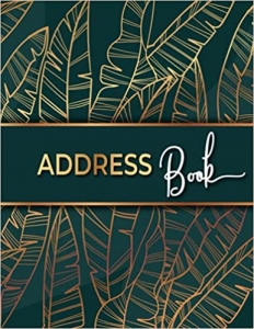  کتاب Address Book: Large Print Address Book with Alphabetical Tabs to Record Phone Numbers, Addresses, Emails, Birthdays and Notes