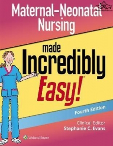 کتاب Maternal-Neonatal Nursing Made Incredibly Easy
