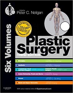 خرید اینترنتی کتاب Plastic Surgery: 6-Volume Set: Expert Consult Premium Edition 