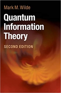 جلد سخت سیاه و سفید_کتاب Quantum Information Theory 