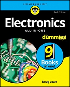جلد سخت سیاه و سفید_کتاب Electronics All-in-One For Dummies (For Dummies (Computers)) 2nd Edition