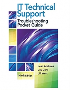 جلد معمولی سیاه و سفید_کتاب IT Technical Support Troubleshooting Pocket Guide
