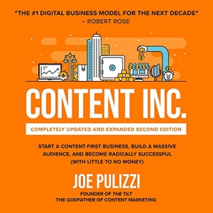 جلد معمولی سیاه و سفید_کتاب Content Inc.: Completely Updated and Expanded Second Edition: Start a Content-First Business, Build a Massive Audience and Become Radically Successful (with Little to No Money)