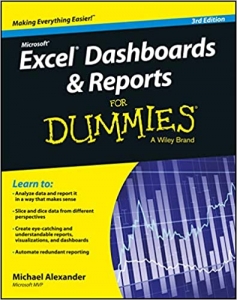 جلد سخت سیاه و سفید_کتاب Excel Dashboards & Reports for Dummies