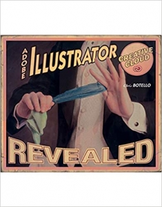 جلد سخت سیاه و سفید_کتاب Adobe Illustrator Creative Cloud Revealed 