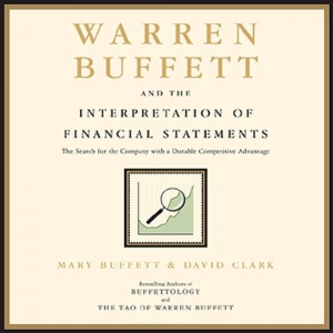 جلد معمولی سیاه و سفید_کتاب Warren Buffett and the Interpretation of Financial Statements: The Search for the Company with a Durable Competitive Advantage