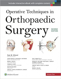 خرید اینترنتی کتاب Operative Techniques in Orthopaedic Surgery Four Volume