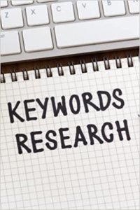 کتاب KEYWORD RESEARCH NOTEBOOK: Keep Track of All Niches and Keywords Researches in One Place, Journal Notebook for Planning Your Online Marketing and SEO Strategy 