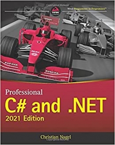جلد سخت سیاه و سفید_کتاب Professional C# and .NET