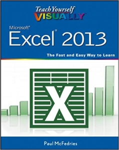 جلد سخت رنگی_کتاب Teach Yourself VISUALLY Excel 2013