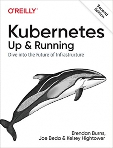جلد سخت سیاه و سفید_کتاب Kubernetes: Up and Running: Dive into the Future of Infrastructure