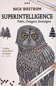 جلد معمولی سیاه و سفید_کتاب Superintelligence: Paths, Dangers, Strategies