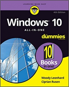 کتابWindows 10 All-in-One For Dummies,, 4th Edition (For Dummies (Computer/Tech))