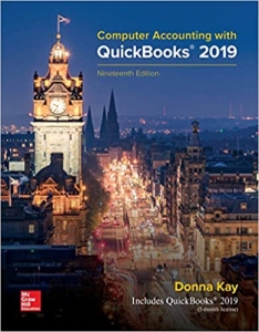 کتاب Computer Accounting with QuickBooks 2019