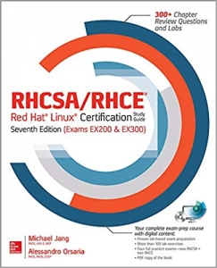 جلد سخت سیاه و سفید_کتاب RHCSA/RHCE Red Hat Linux Certification Study Guide, Seventh Edition (Exams EX200 & EX300) (RHCSA/RHCE Red Hat Enterprise Linux Certification Study Guide)