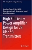 کتاب High Efficiency Power Amplifier Design for 28 GHz 5G Transmitters (Analog Circuits and Signal Processing)