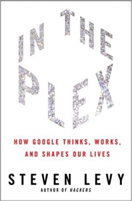 جلد معمولی سیاه و سفید_کتاب In the Plex: How Google Thinks, Works, and Shapes Our Lives