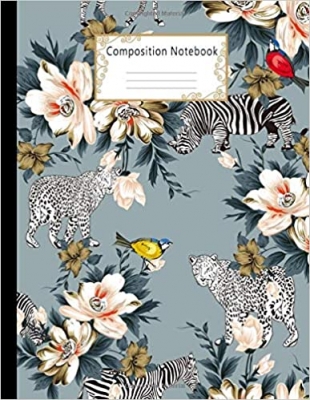  کتاب Composition Notebook: Wide Ruled Lined Paper Notebook Journal: Beautiful Flower and Animal Designs Workbook for Adults Girls Kids Teens Students for ... Writing Notes | Large Size 8.5 X 11 Inches