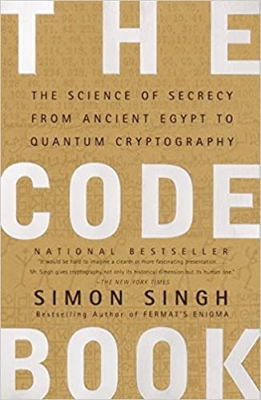 جلد معمولی سیاه و سفید_کتاب The Code Book: The Science of Secrecy from Ancient Egypt to Quantum Cryptography